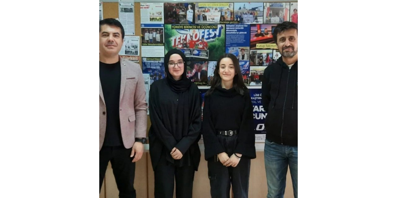 Afyonkarahisarlı öğrenciler TÜBİTAK yarışmasında Türkiye birincisi oldu