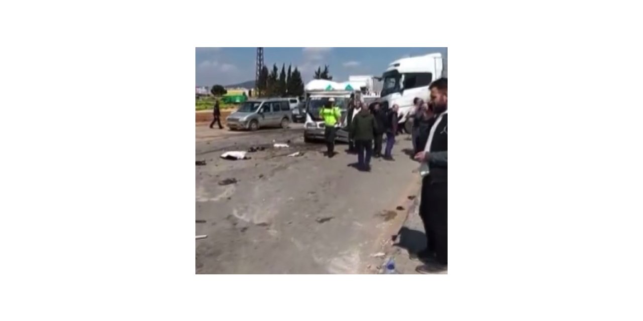 Gaziantep’te 8 aracın karıştığı zincirleme trafik kazası: 3 yaralı