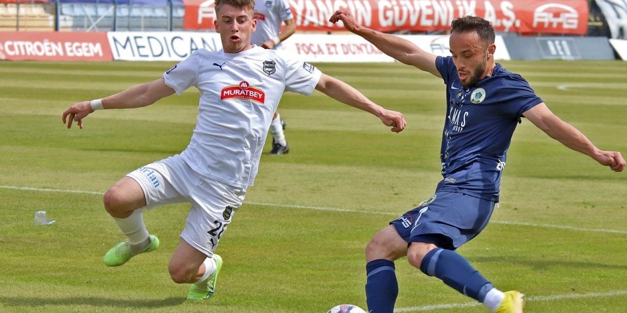 TFF 2. Lig: Menemen FK: 0 - Nazilli Belediyespor: 0