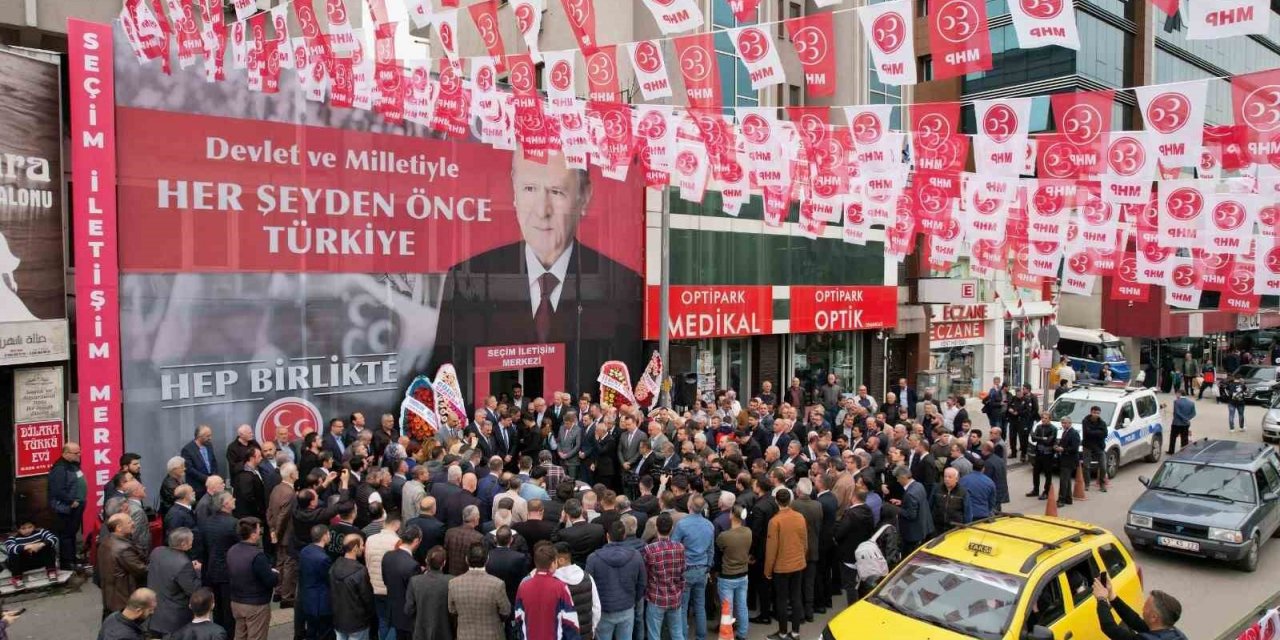 MHP Bursa Seçim İletişim Merkezi açıldı