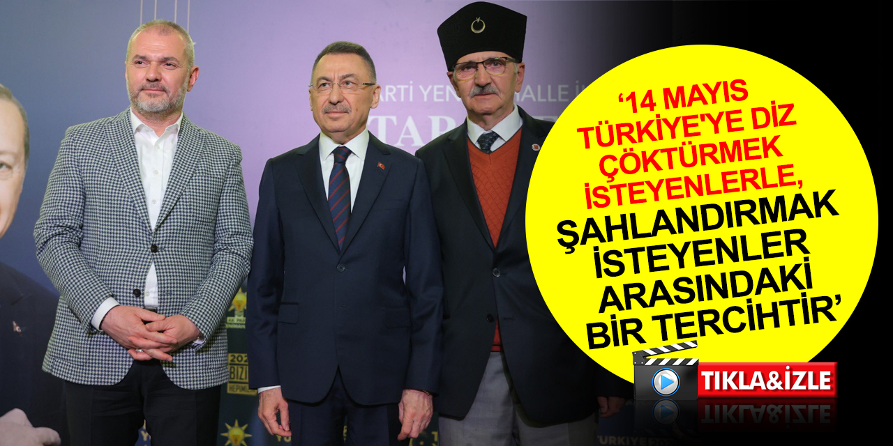 Cumhurbaşkanı Yardımcısı Oktay: Bu ülkeyi yedili maşa siyasetine teslim etmeyeceğiz