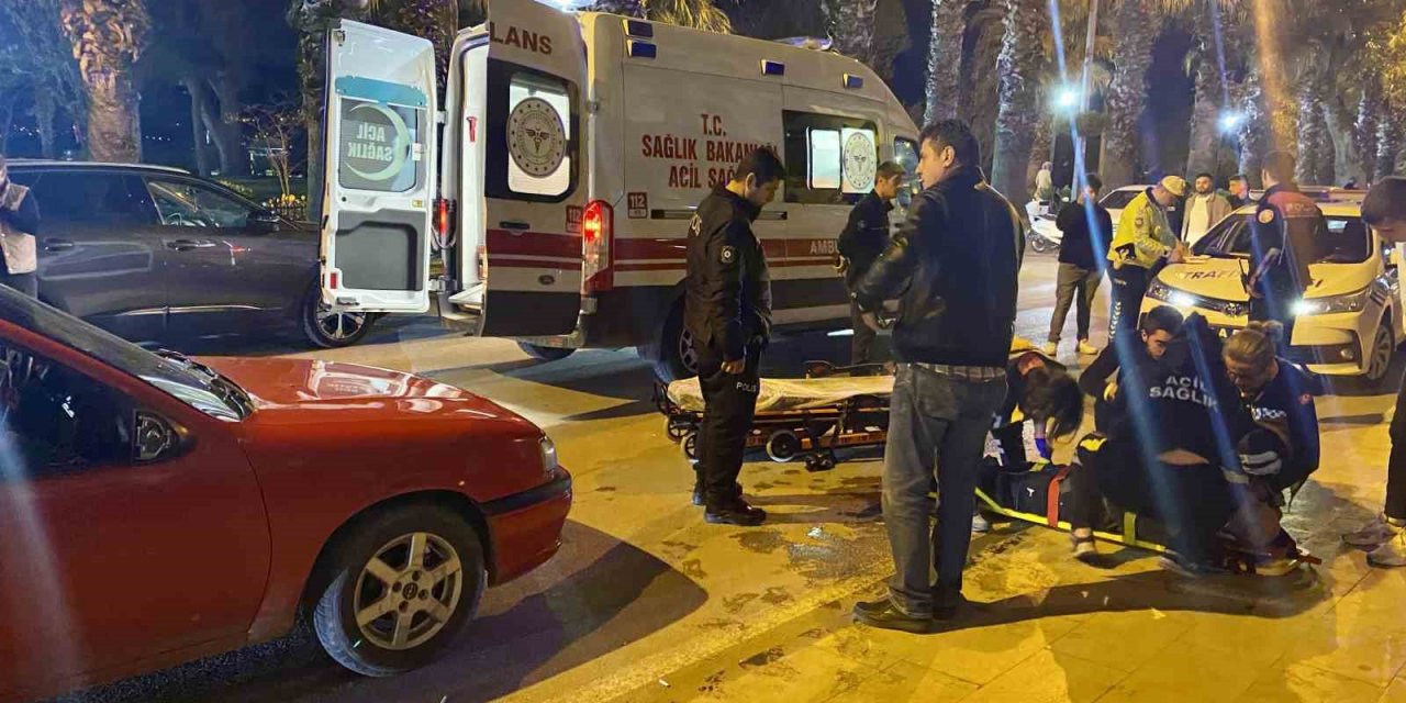 Sinop’ta otomobil yayaya çarptı