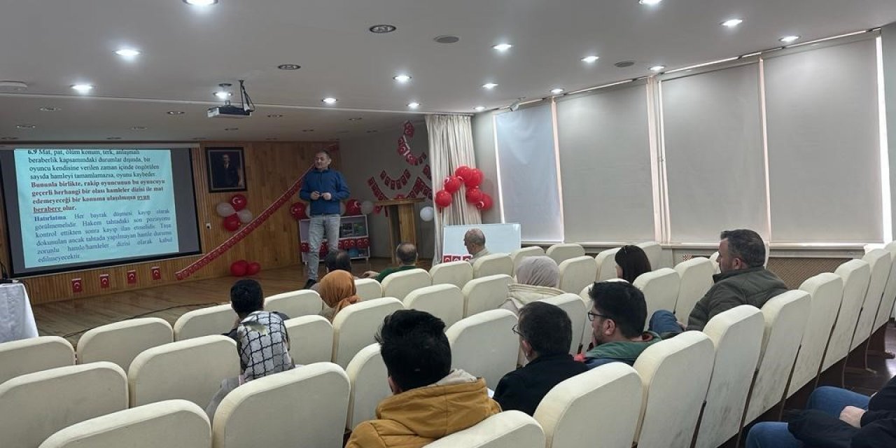 Kars’ta satranç hakem gelişim kursu düzenlendi