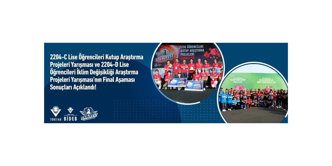 İklim değişikliğine dikkat çeken liseli gençlerden büyük başarı