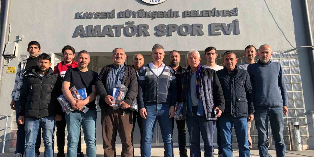 ASKF’den amatörlere malzeme yardımı