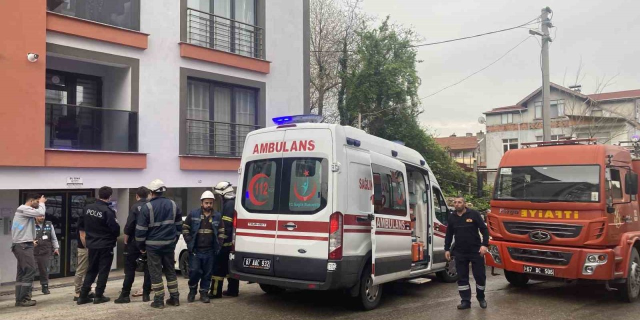 Mutfakta unutulan tencere patladı