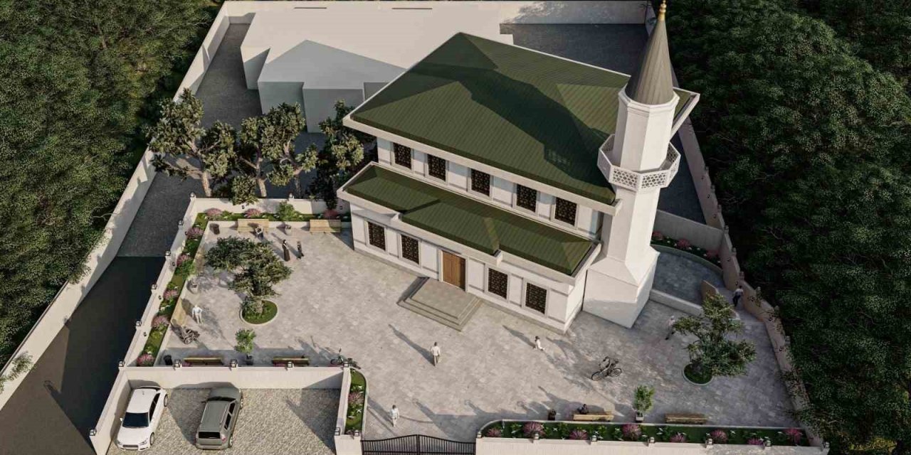 Başakşehir’de 3. İstanbul Camii hızla yükseliyor