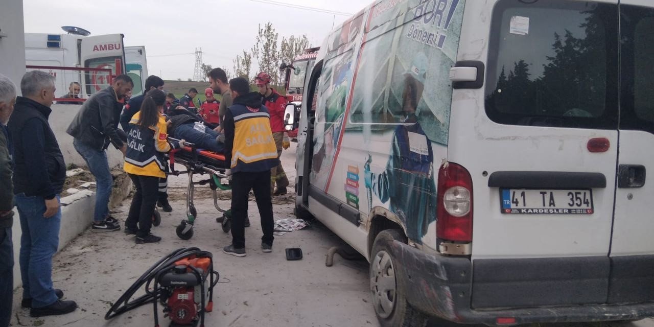 Susurluk’ta trafik kazası: 1 yaralı