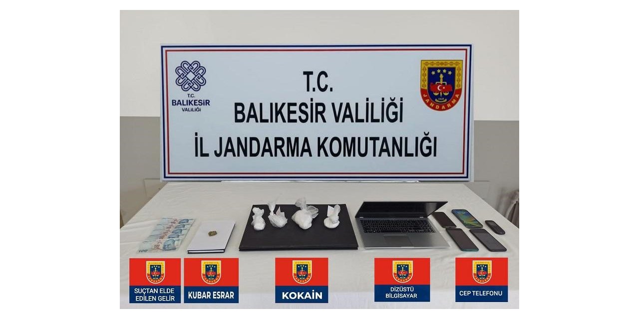 Balıkesir’de polis ve jandarmadan operasyon
