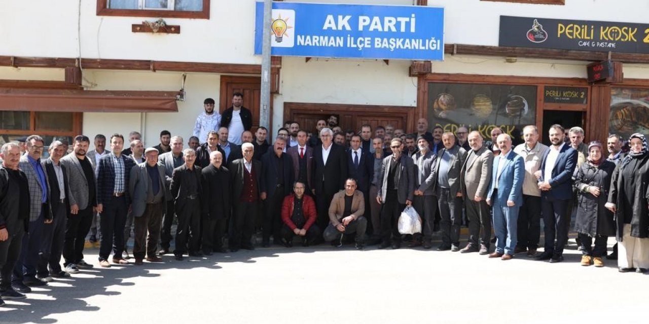 Öz’e Narman’da yoğun ilgi