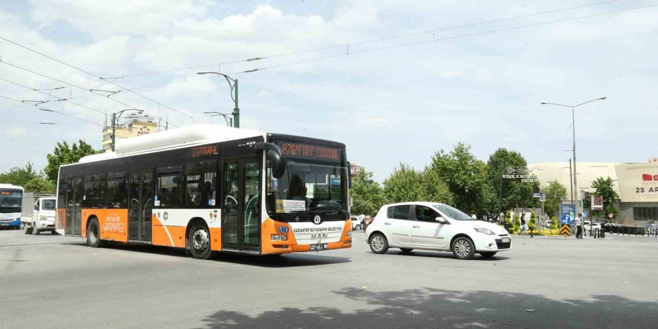 Gaziantep’te bayramda toplu taşıma ücretsiz olacak