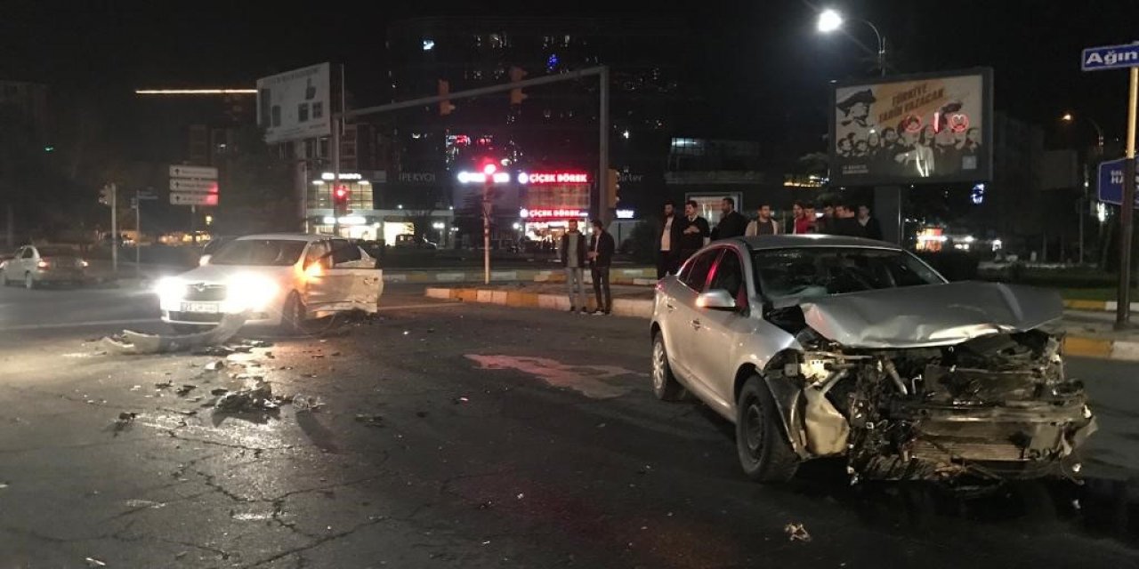 Elazığ’da trafik kazası: 2 yaralı