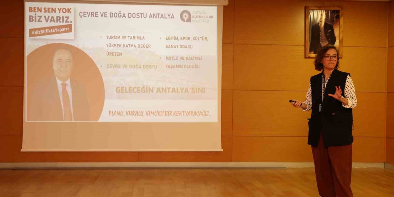 Büyükşehir’de Değişen İklim ve Antalya bilgilendirmesi
