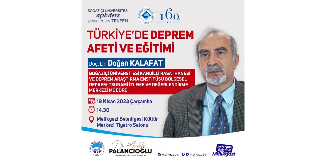 Melikgazi’de deprem seminerleri devam ediyor