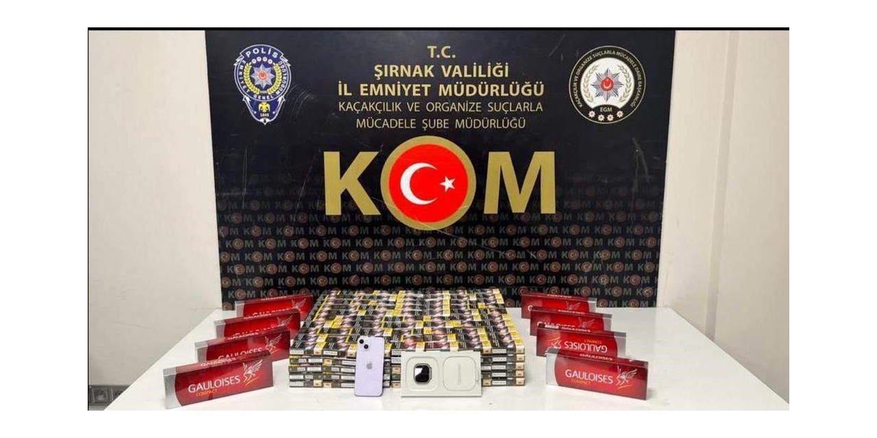 Şırnak’ta asayiş ve kaçakçılık operasyonu: 56 gözaltı