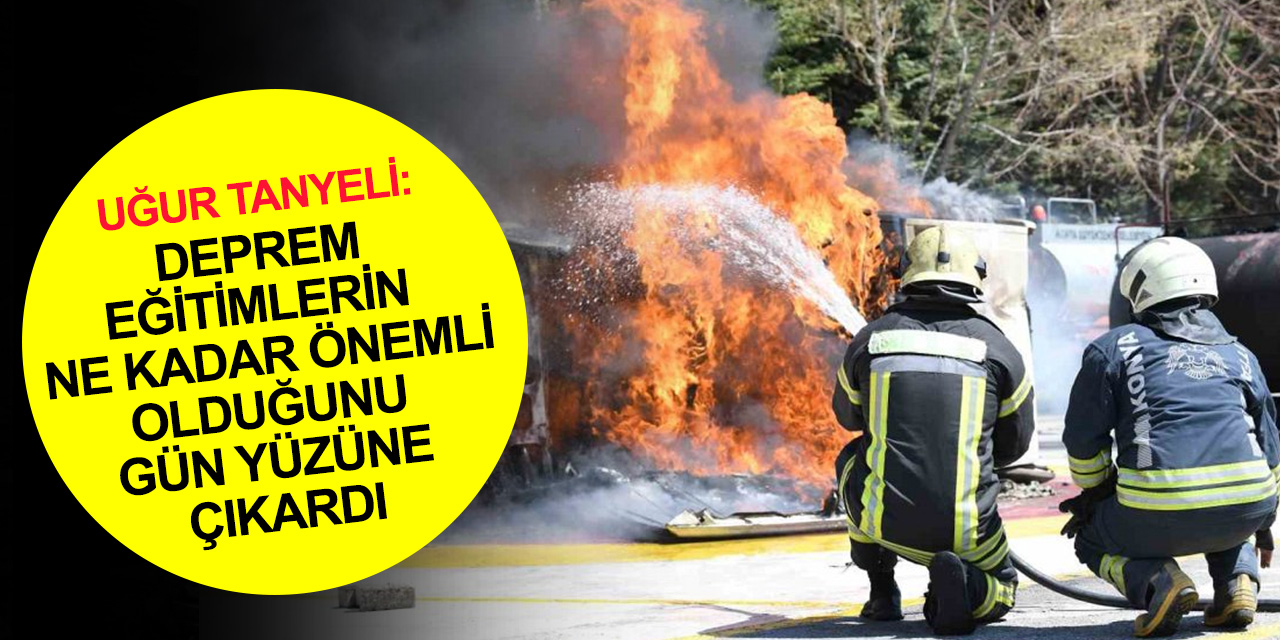 Konya Büyükşehir ve TİKA'dan Makedonyalı itfaiyecilere eğitim