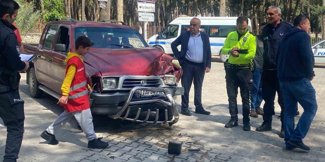 Osmaniye’de  trafik kazası: 2 yaralı