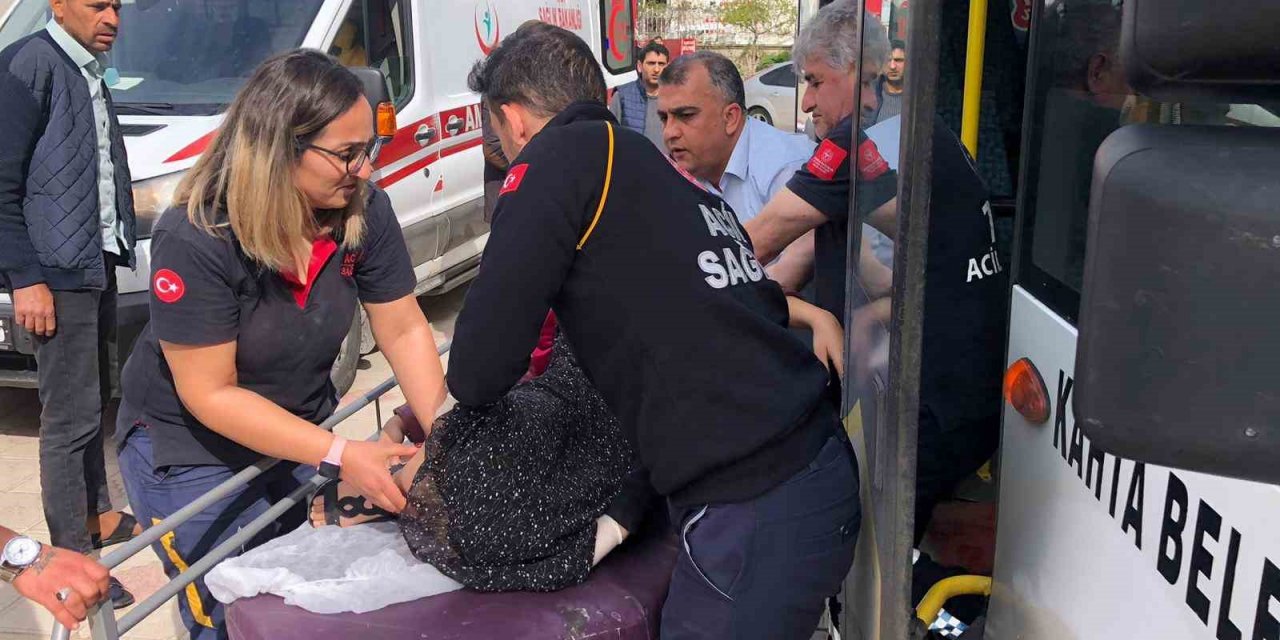 Yolcunun hayatını minibüs şoförü kurtardı