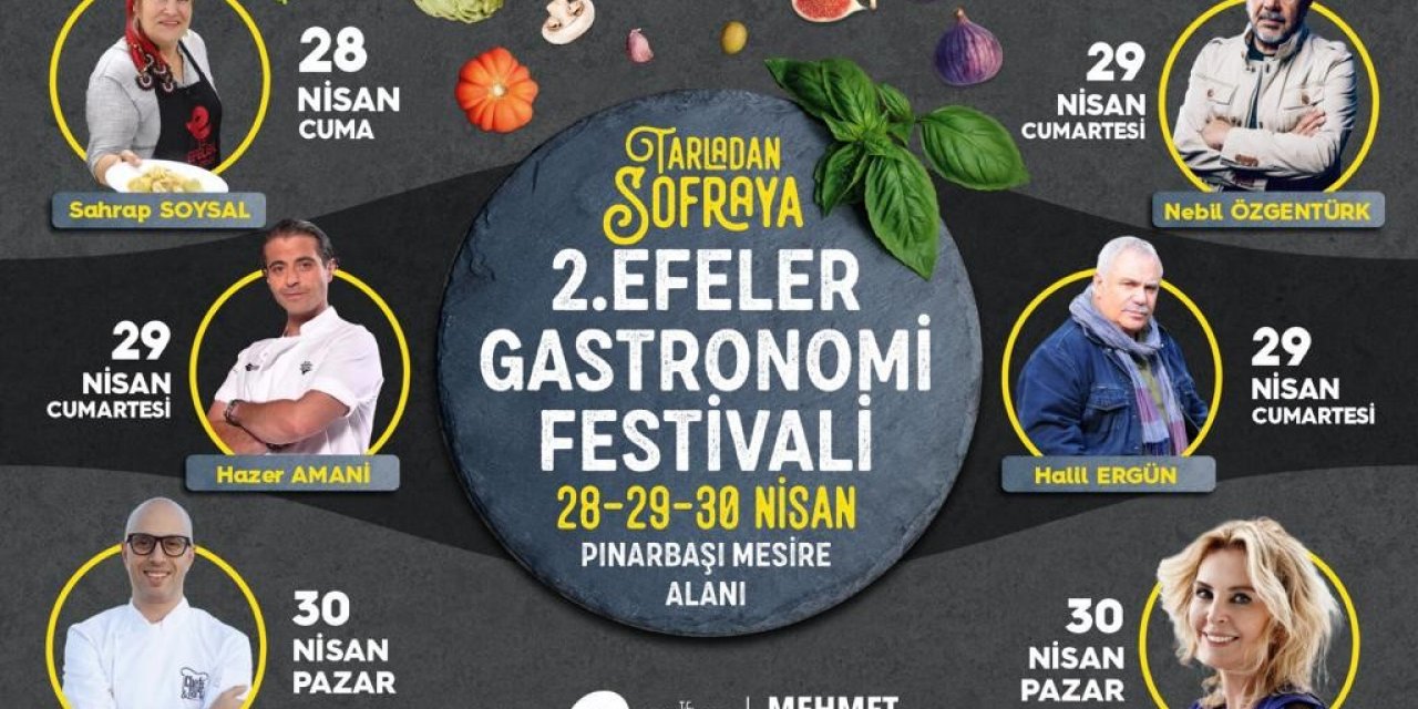 Efeler Gastronomi Festivali’nin 2’ncisi başlıyor