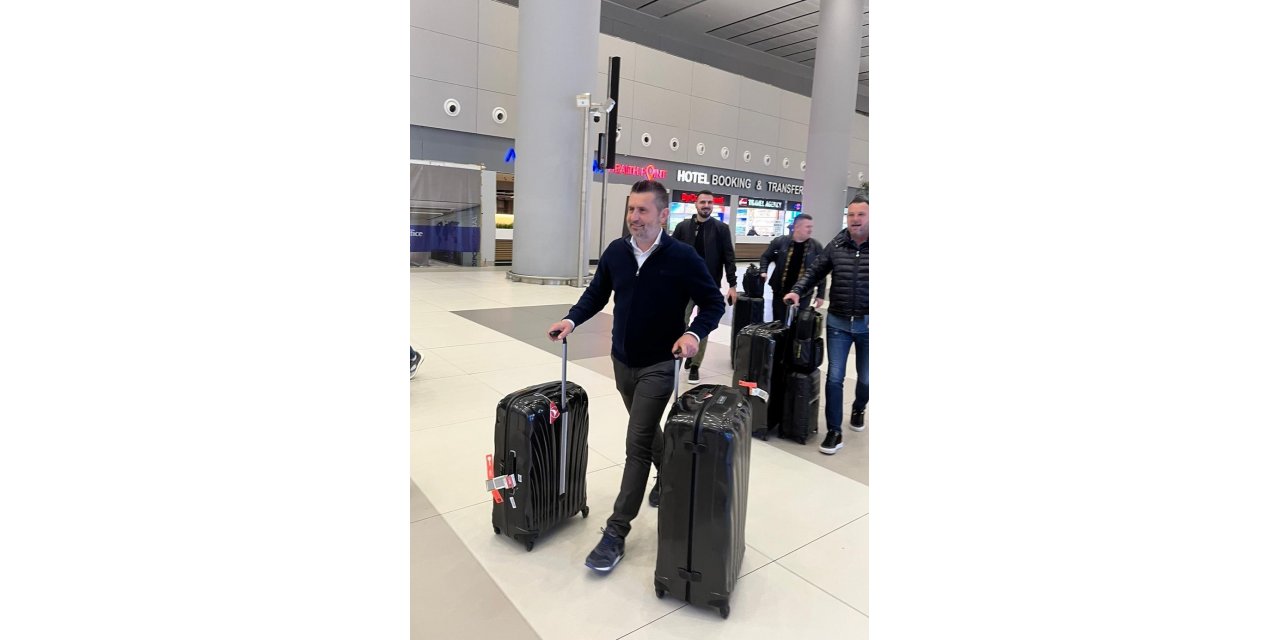 Trabzonspor’un prensip anlaşmasına vardığı Nenad Bjelica İstanbul’a geldi.