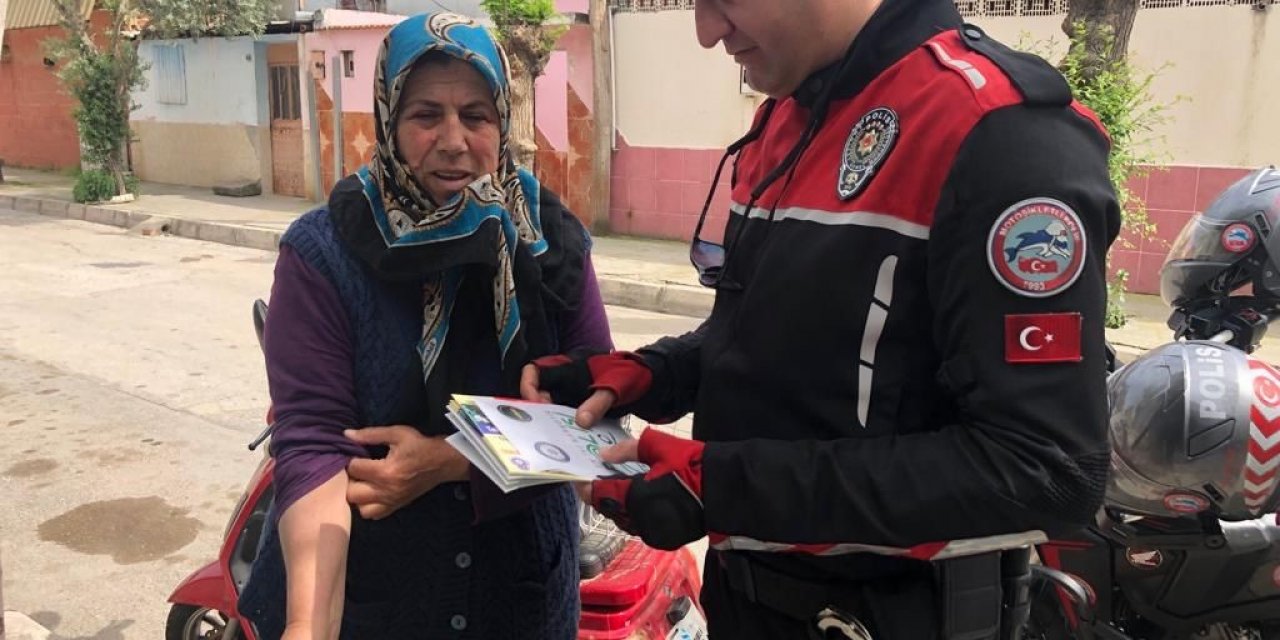 Ödemiş polisi, esnafı ve vatandaşları bilgilendirdi