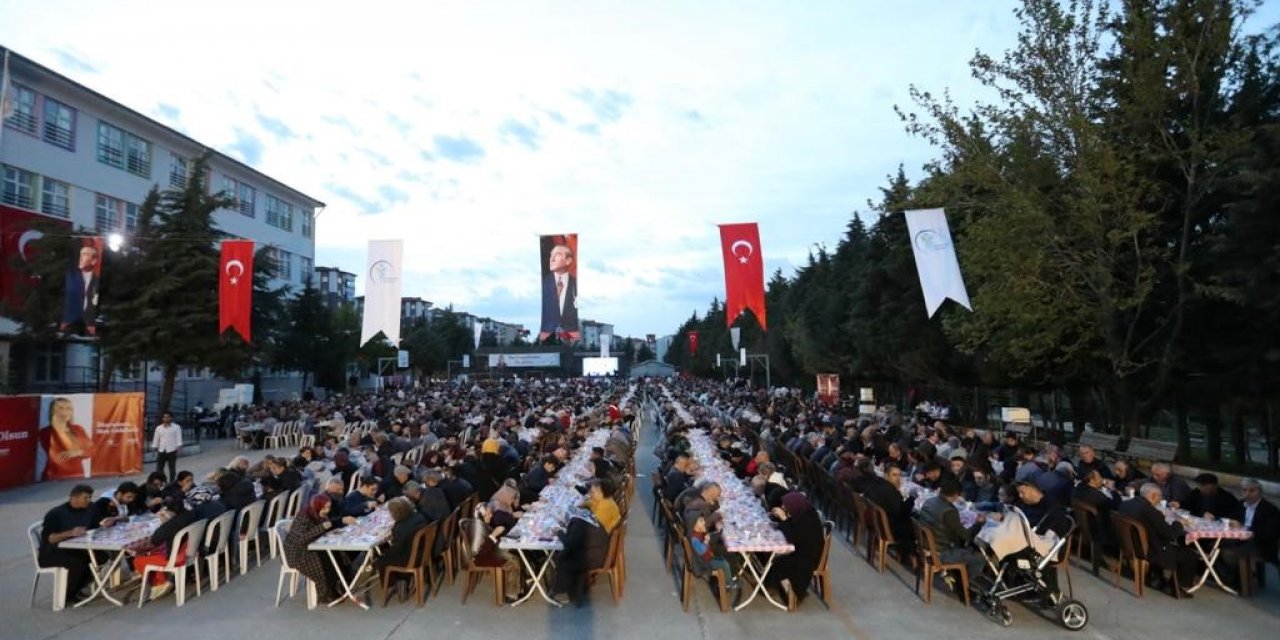 Merkezefendi’de Halil İbrahim sofrası Yenişehir’de kuruldu