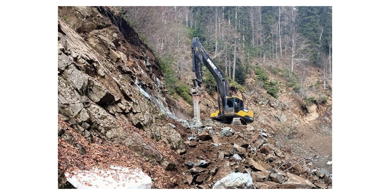 Gölyaka’da orman yolları onarılıyor