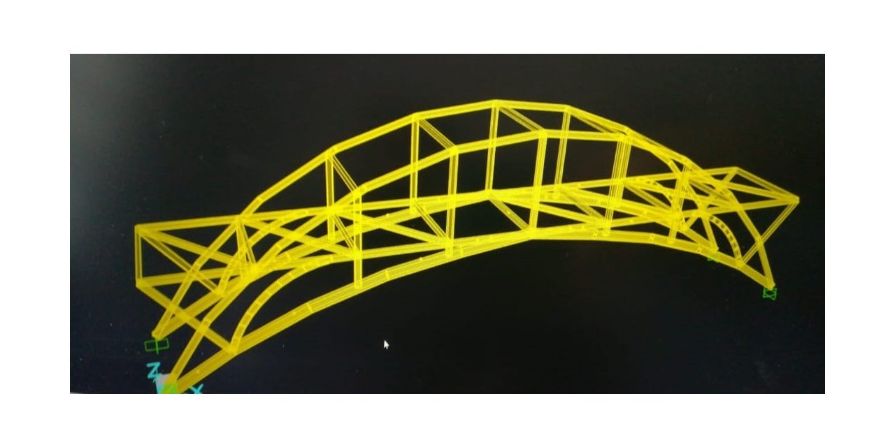 KAEÜ, Mühendislik ve Mimarlık Fakültesi öğrencileri ’Çelik Köprü Tasarım’ yarışmasında finale kaldı