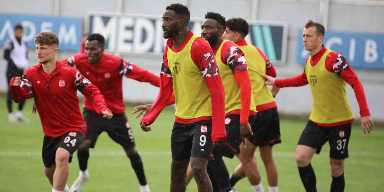 Sivasspor, Trabzonspor maçı hazırlıklarını sürdürdü