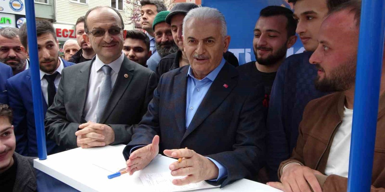 Binali Yıldırım: “Bölge üzerinde hesabı, kitabı olanlar 20 senedir avucunu yaladı”