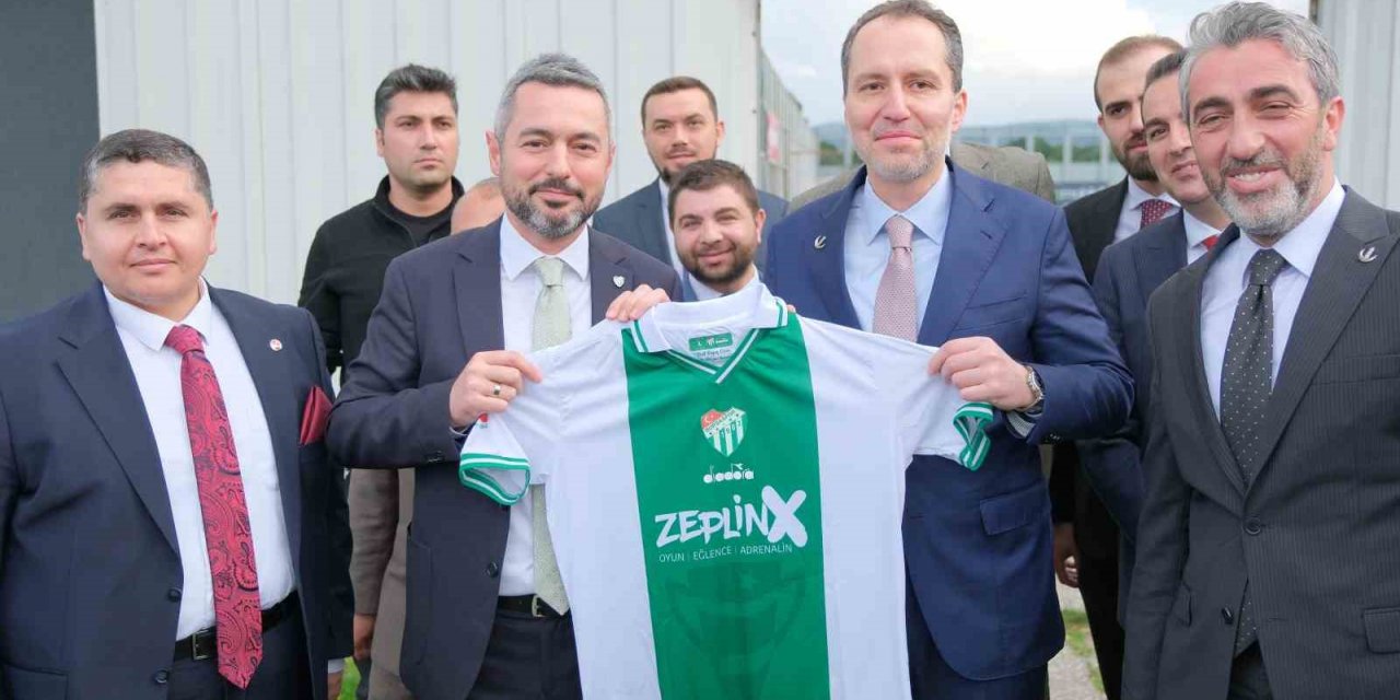 Fatih Erbakan, Bursaspor’u ziyaret etti