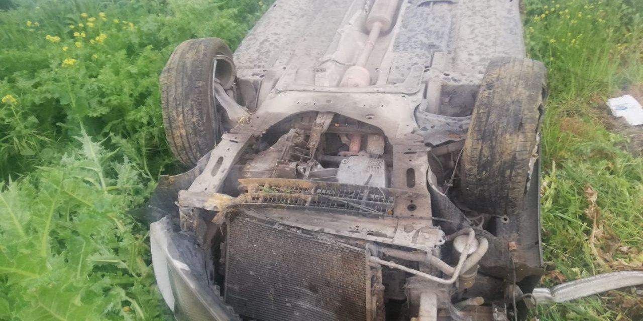 Susurluk-Bandırma otoyolunda trafik kazasında 3 kişi yaralandı