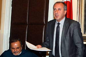 Muharrem İnce'den kaba hareket