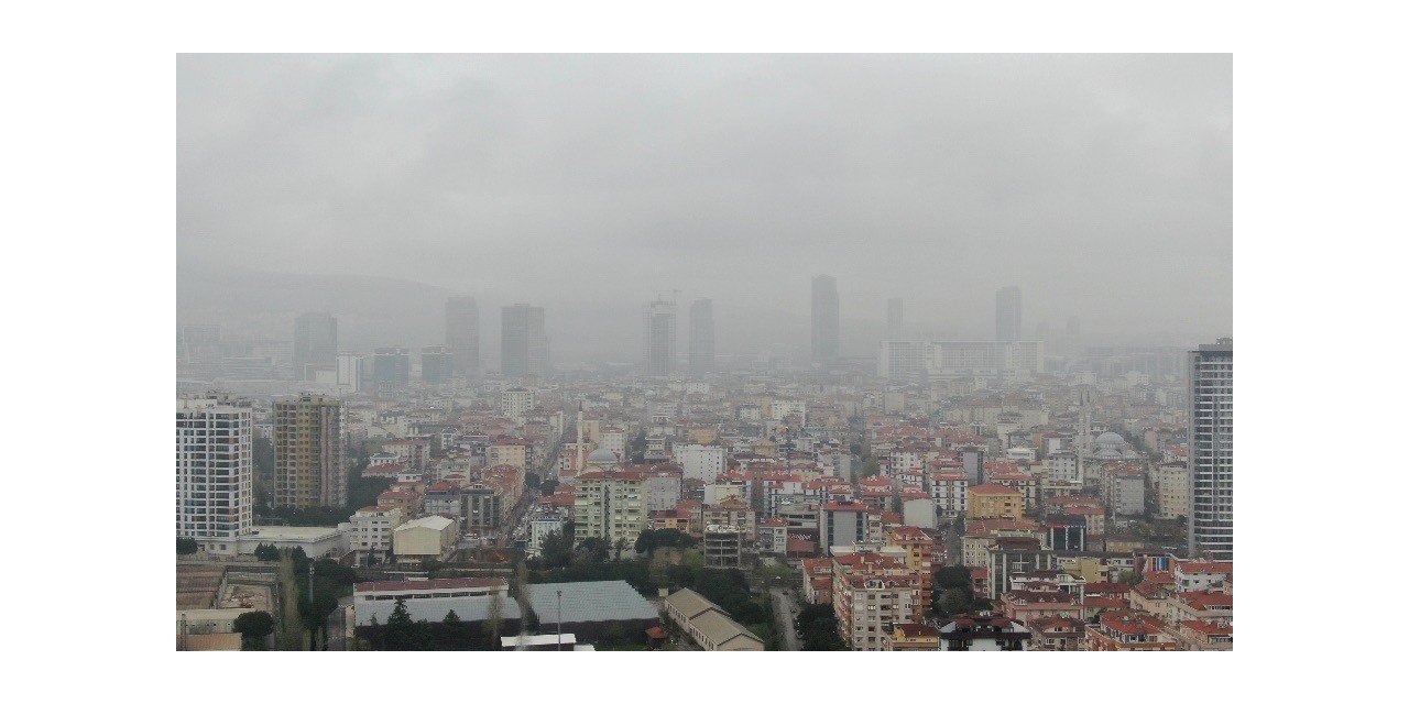 Anadolu Yakası’nda etkili olan sis havadan görüntülendi