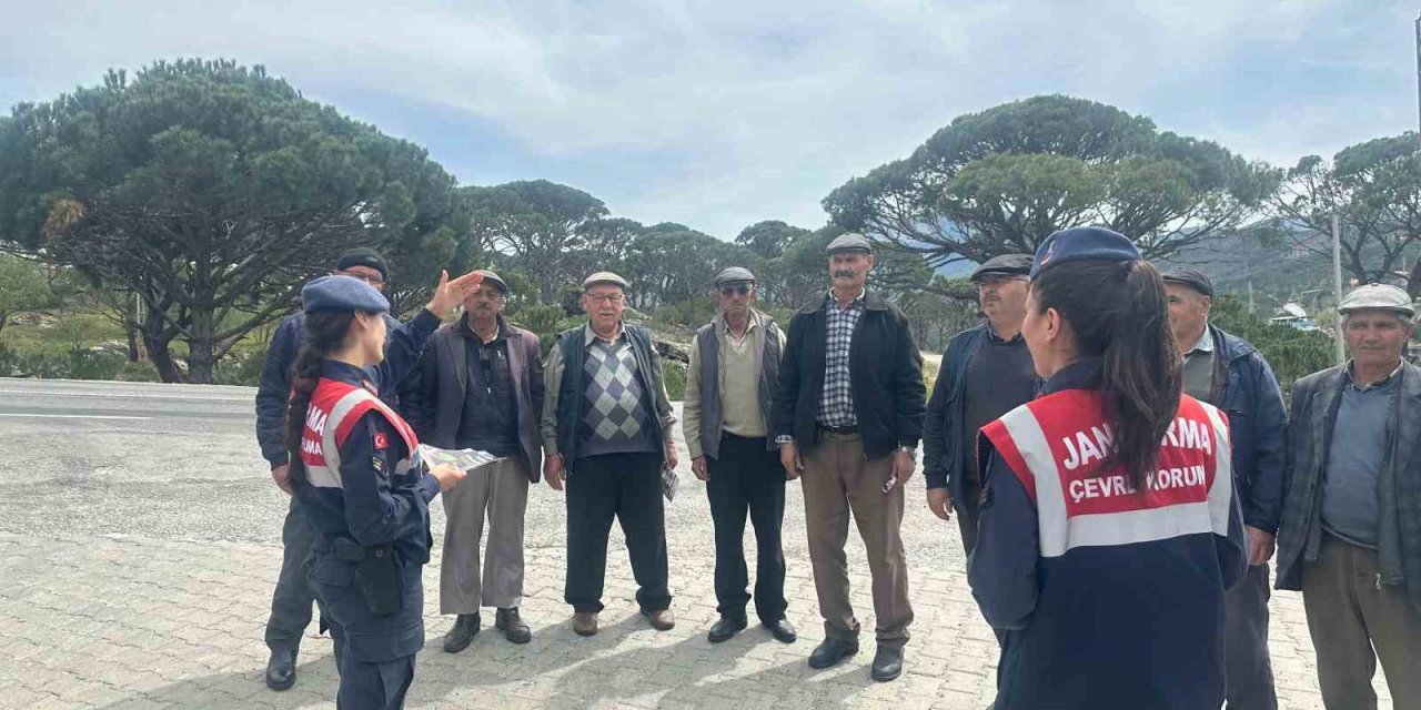 Bozdoğan’da vatandaşlar orman yangınlarına karşı bilgilendirildi