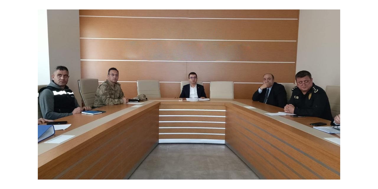 Kağızman’da seçim güvenliği toplantısı yapıldı