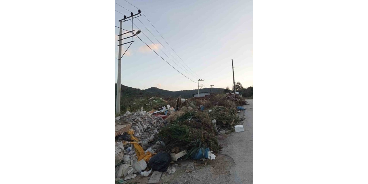 Turistik belde Güllük adeta çöplük oldu, vatandaşlar Milas Belediyesi’ni göreve davet etti