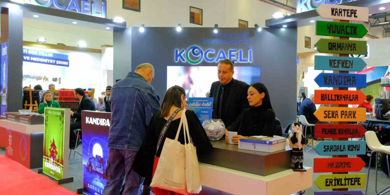 Turizm fuarının parlayan yıldızı Kocaeli oldu