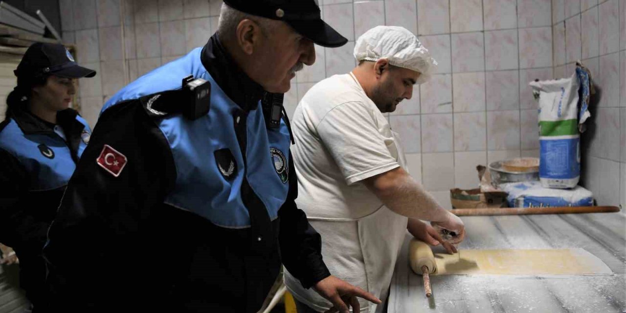 Osmangazi’de bayram öncesi tatlı imalathanelerine sıkı denetim