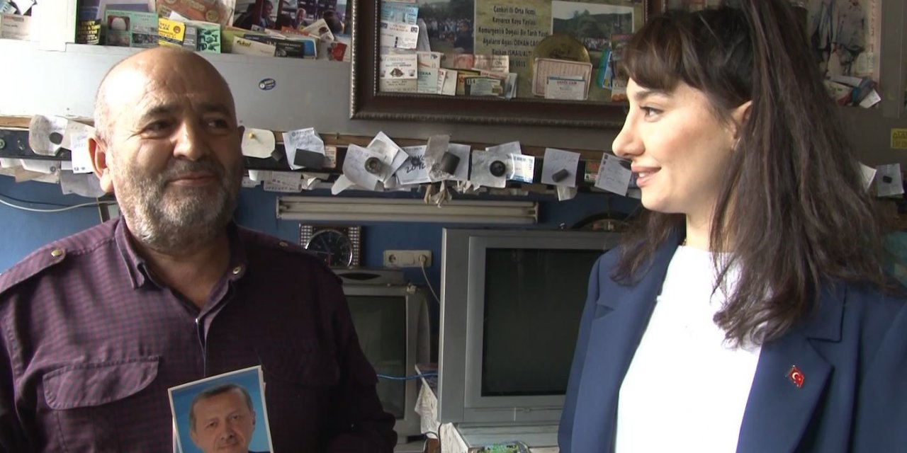 AK Parti İstanbul milletvekili adayı Ecrin Nazlı İnan: "Herkesten güzel tepkiler alıyoruz"