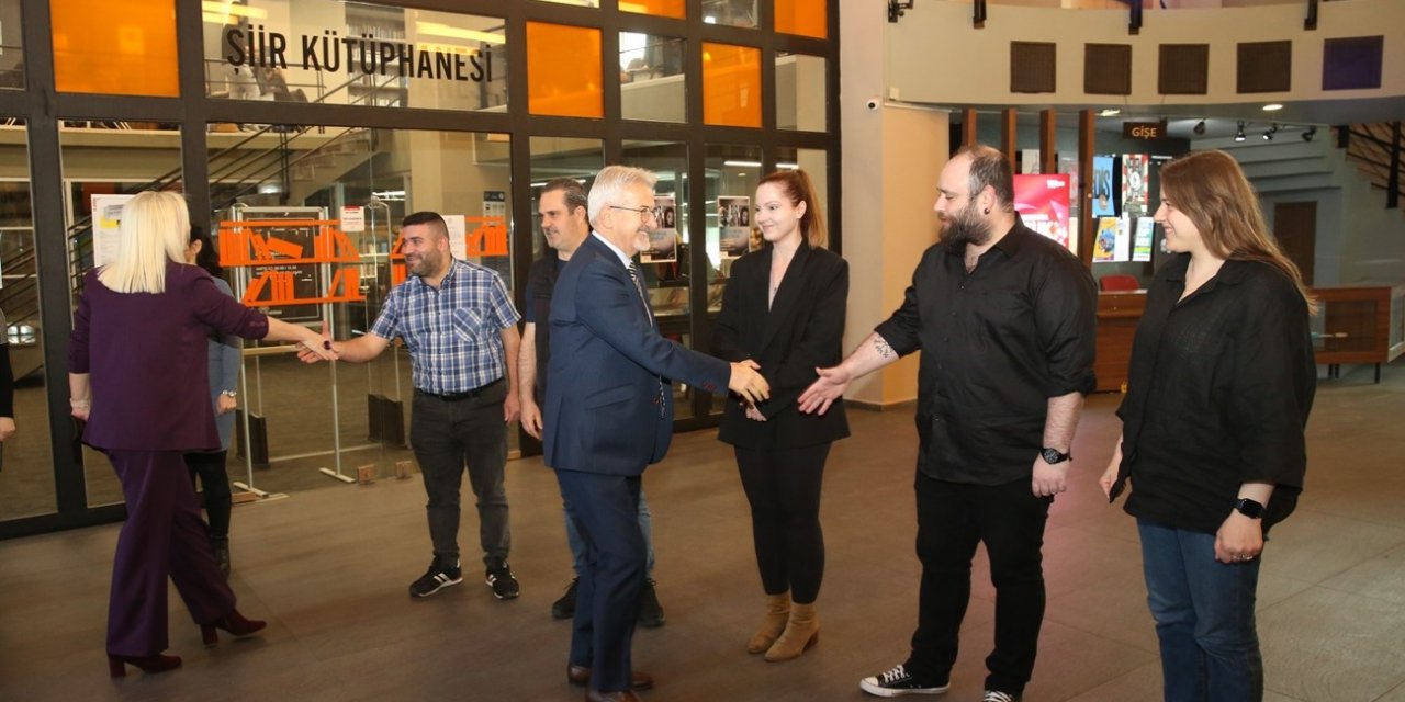 Nilüfer Belediyesi’nde geleneksel bayramlaşma