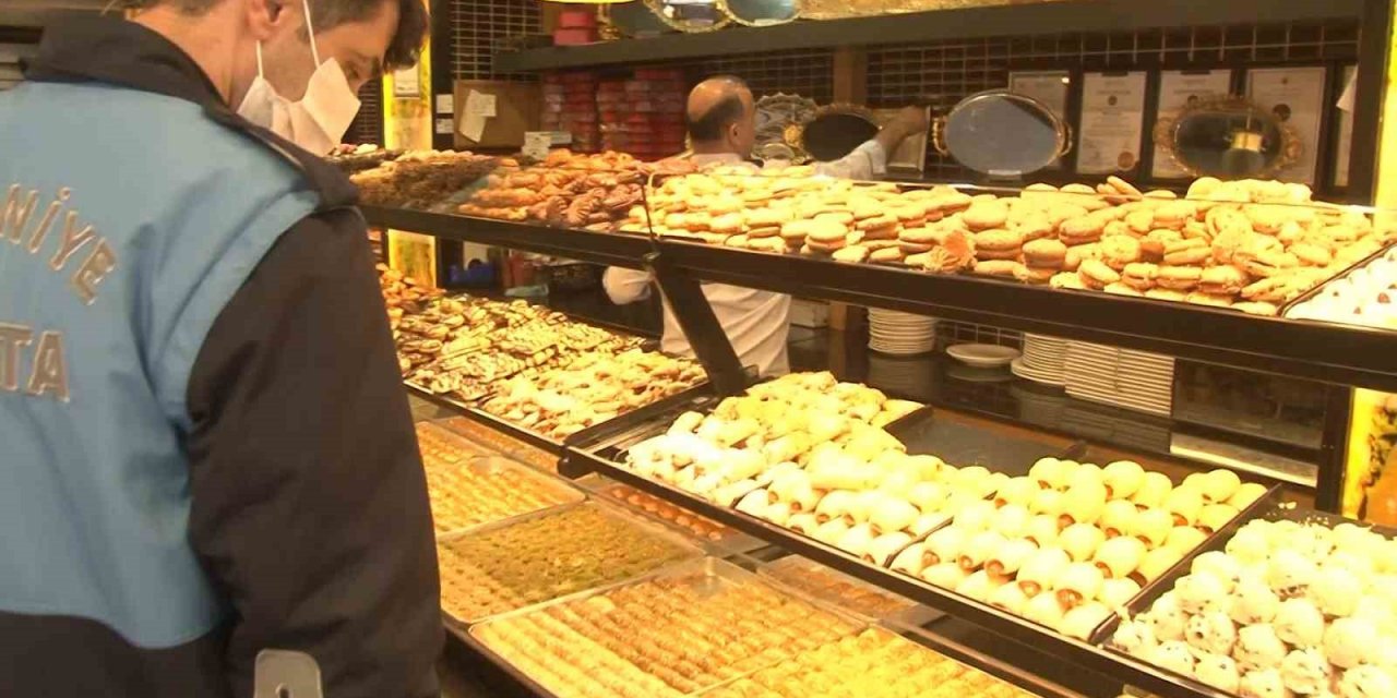 Ümraniye’de bayram öncesi pastanelere denetimler başladı