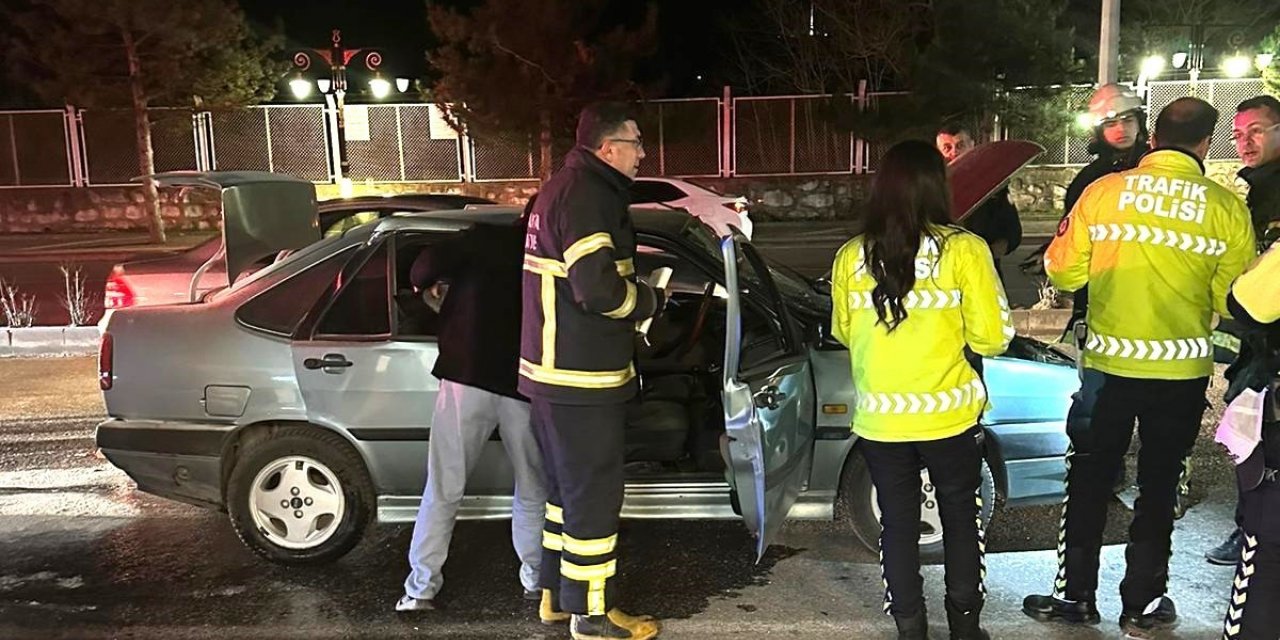 Kütahya’da araç yangını