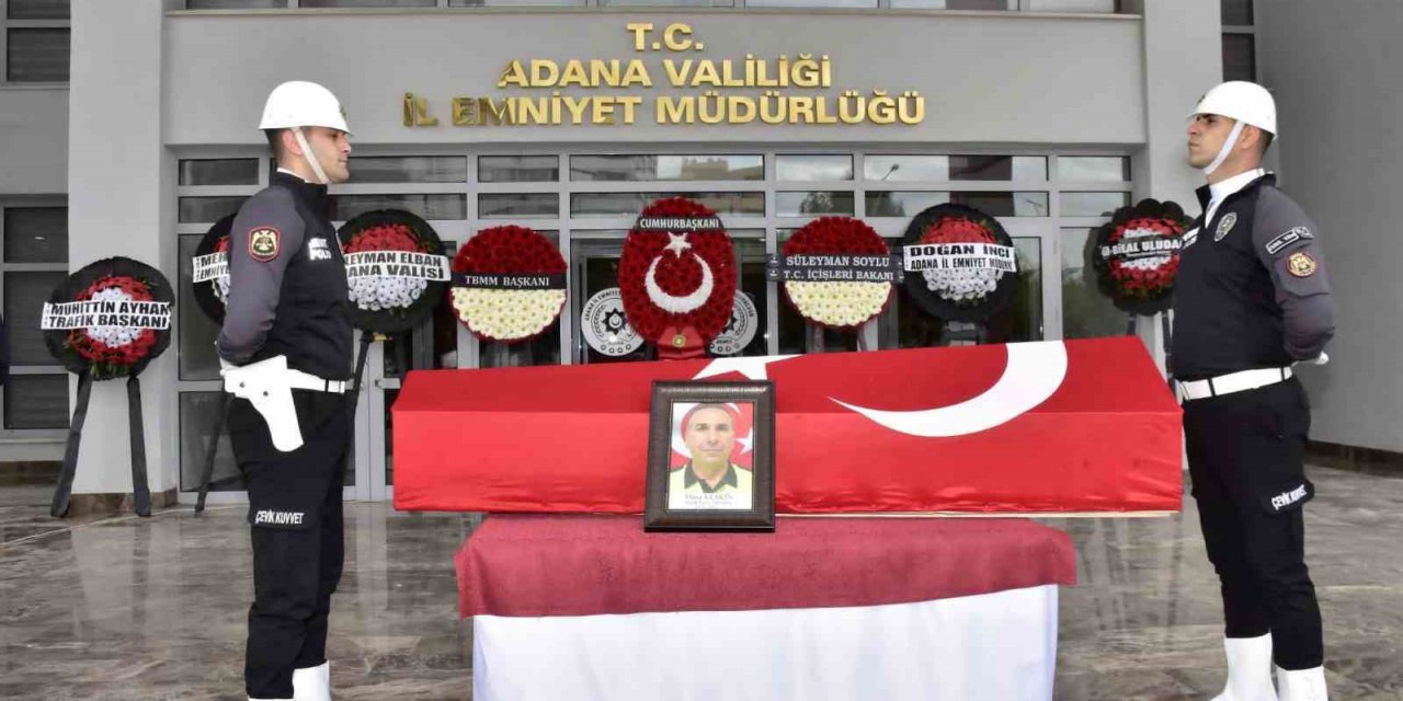 Şehit düşen polis için tören düzenlendi