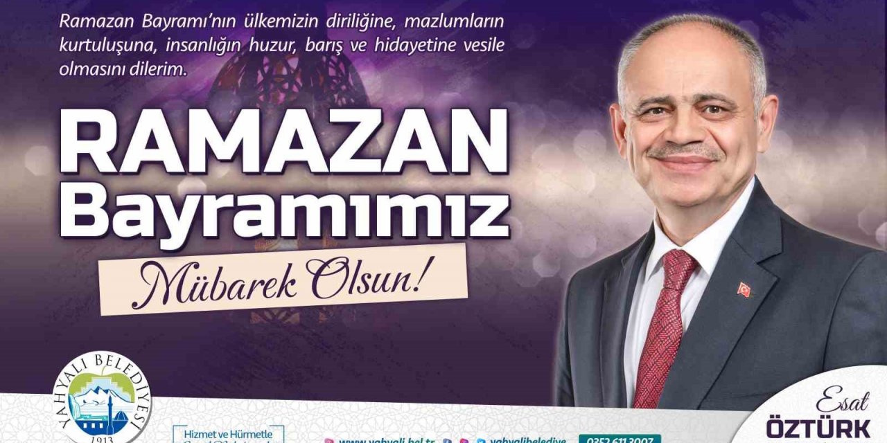 Başkan Öztürk:  “Ramazan’ın huzur ve umut getirmesini niyaz ediyorum