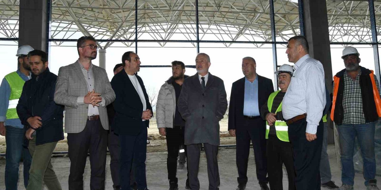 Isparta Belediye Başkanı Başdeğirmen: "Yeni otogar inşaatımızı ağustos ayında bitirmeyi hedefliyoruz"