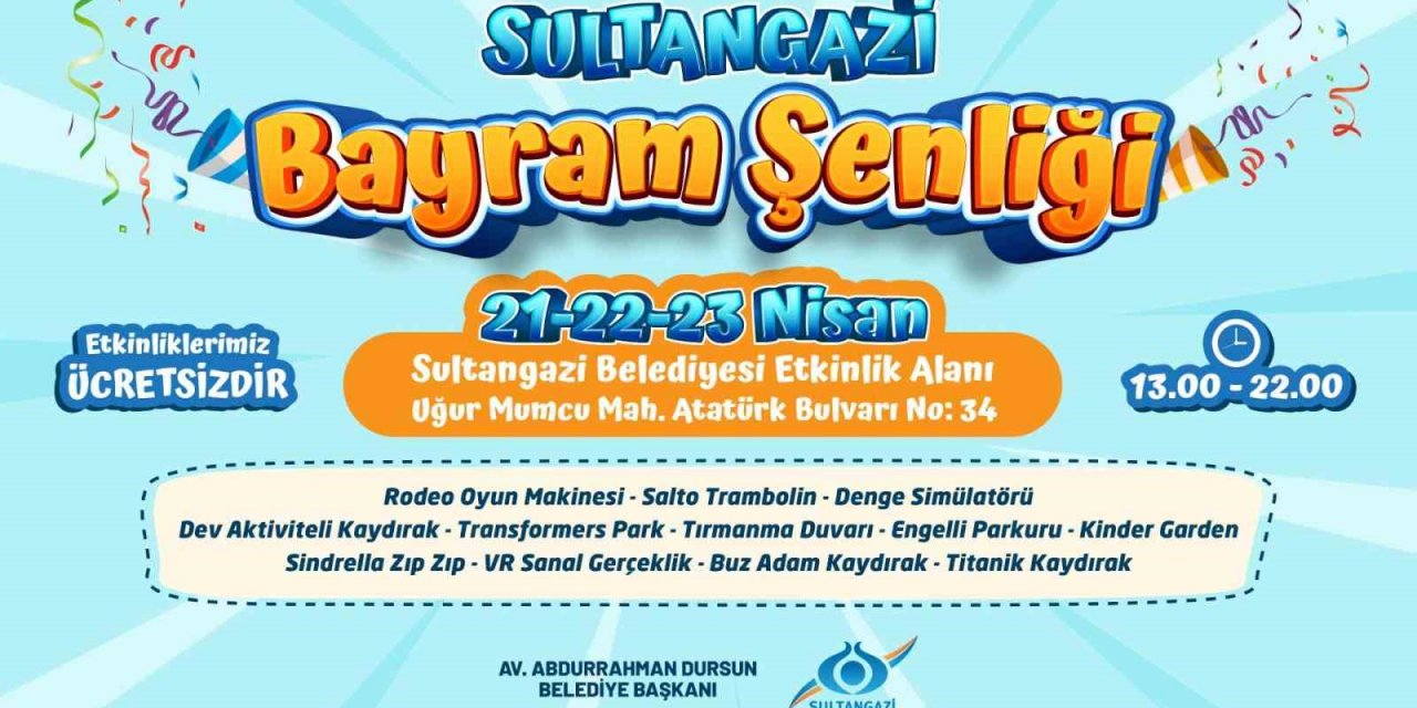 Sultangazi’de “Bayram” şenlikleri