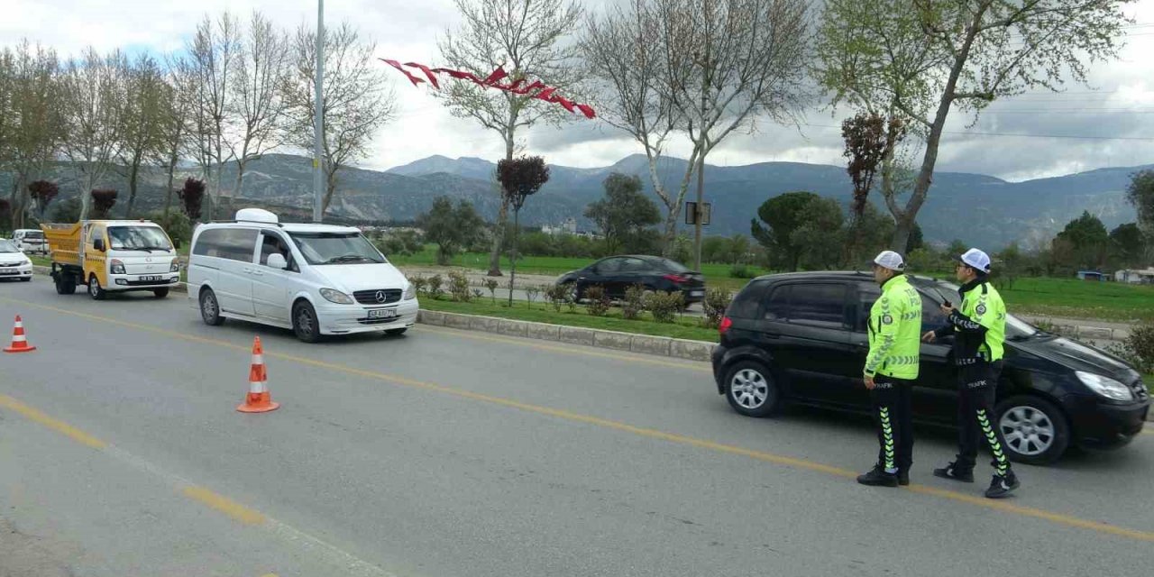 Muğla’da drone ile trafik denetimi gerçekleştirildi
