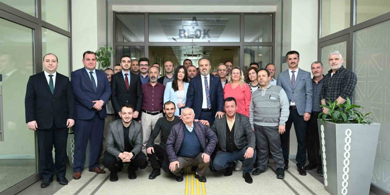 Bursa Büyükşehir ailesi bayramlaştı