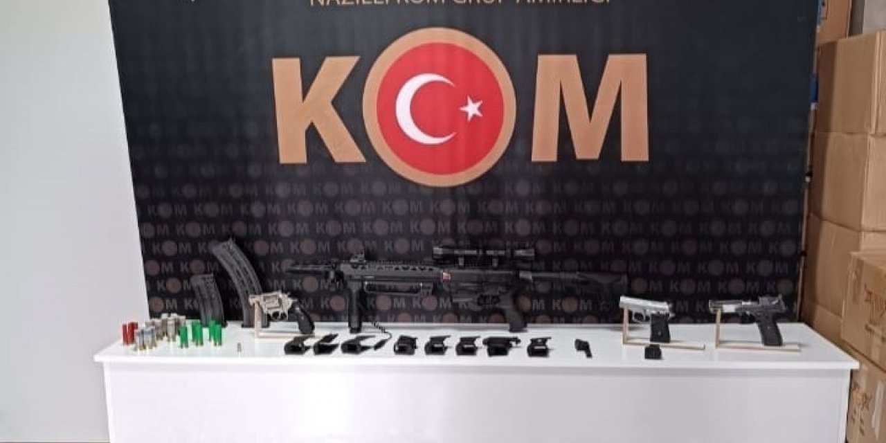 Nazilli’de silah operasyonu: 1 tutuklama